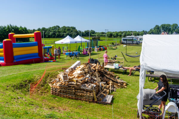 Camping bij waarland - foto door Niek de Greef
