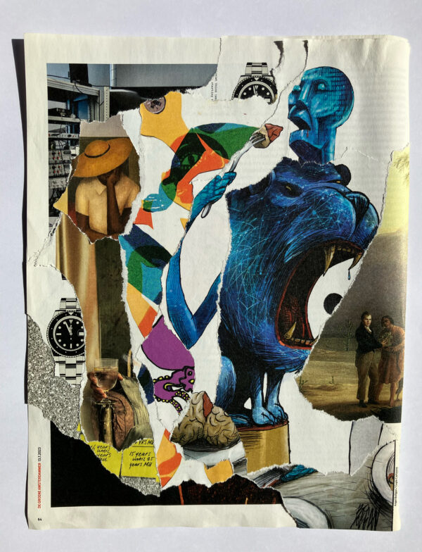 Groene Amsterdammer 3 - 2023 - collage door Niek de Greef