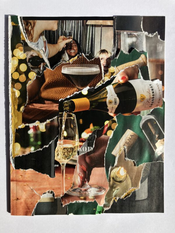 Proef, 2023, collage by Niek de Greef