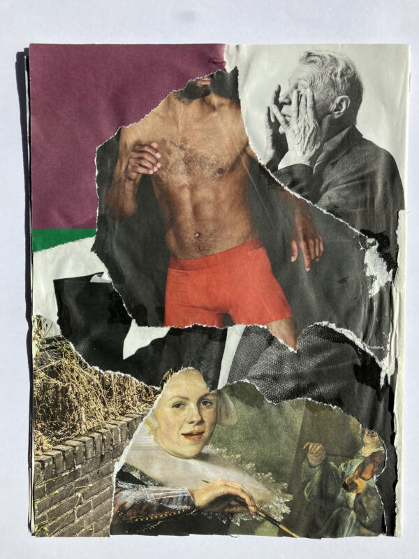 Tijdgeest 1 2023 collage van Niek de Greef