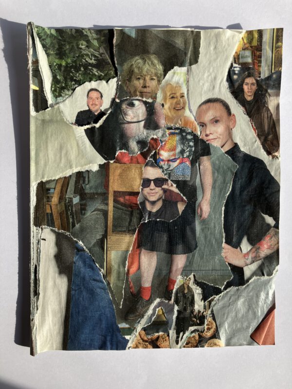 Volkskrant magazine 2025, collage by Niek de Greef