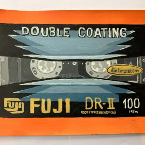 Fuji DR-II 100, 2024 painting by niek de greef