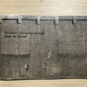 IJmuiden havenlandschap - zine van Niek de Greef - front