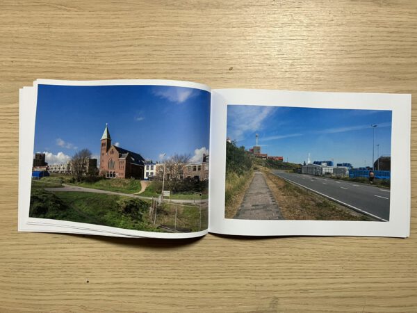 IJmuiden havenlandschap - zine van Niek de Greef - inside