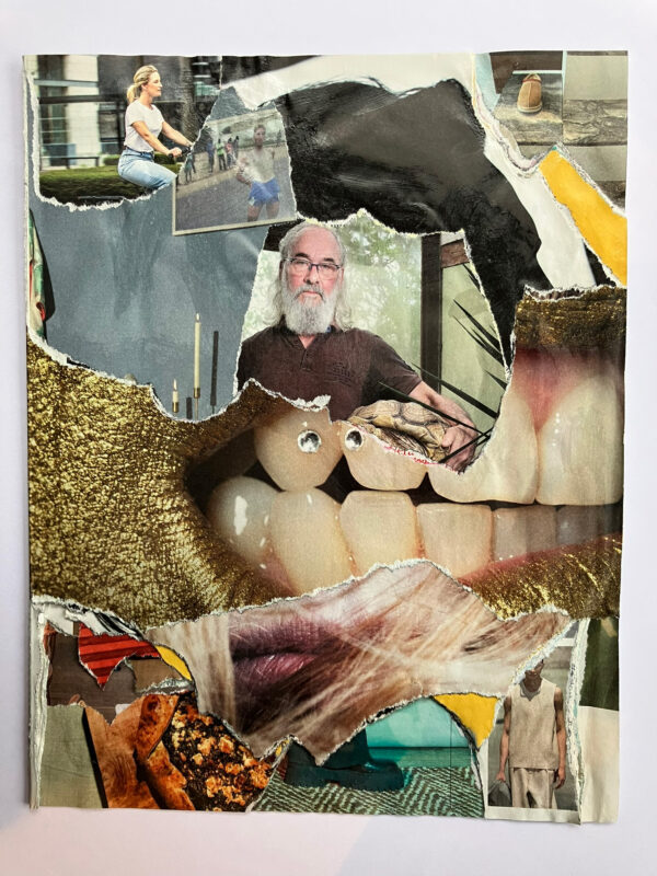 Volkskrant magazine 2024, collage door Niek de Greef