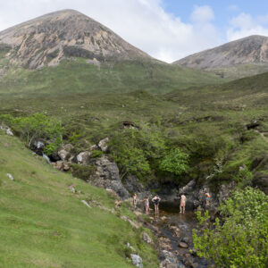 torrin pools, isle of skye, scotland, phototography print by Niek de Greef