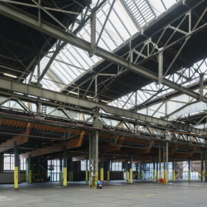 NDSM hal Amsterdam, 2020, phototography print by Niek de Greef