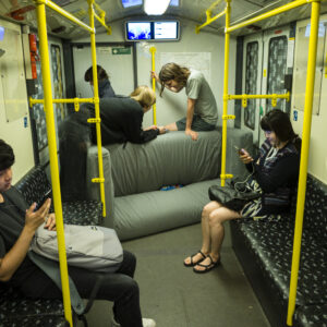 U-bahn, berlin phototography print by Niek de Greef
