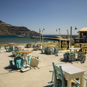 Fine-art photographic print of Plakias Harbor, Crete, Greece by Niek de Greef