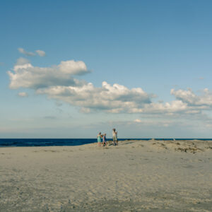 Strand bij West aan Zee, Terschelling - Fotografie poster A2 door Niek de Greef